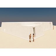Western Cemetery model: Site: Giza; View: G 2110 (model)